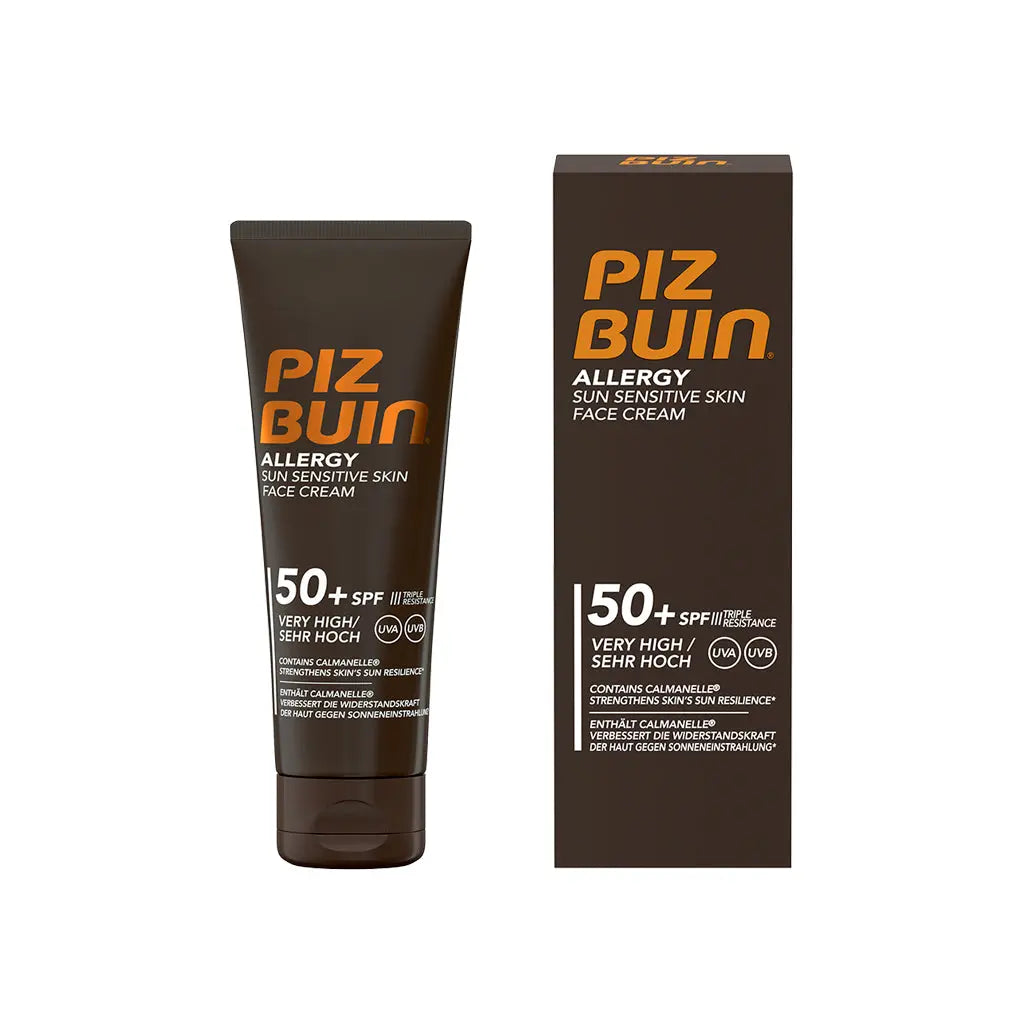 Piz Buin Creme Facial Allergy Pele Sensível FPS50+