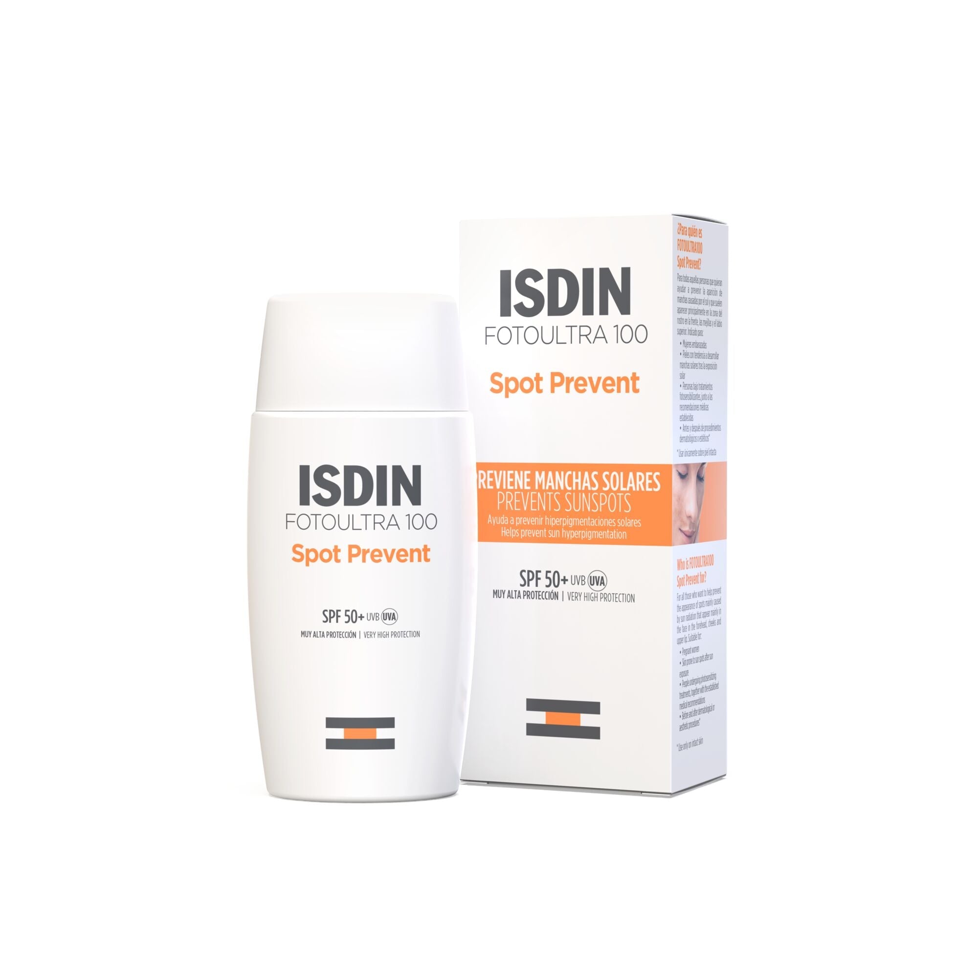 ISDIN Fotoultra Fotoprotector 100 Spot Prevent SPF50+