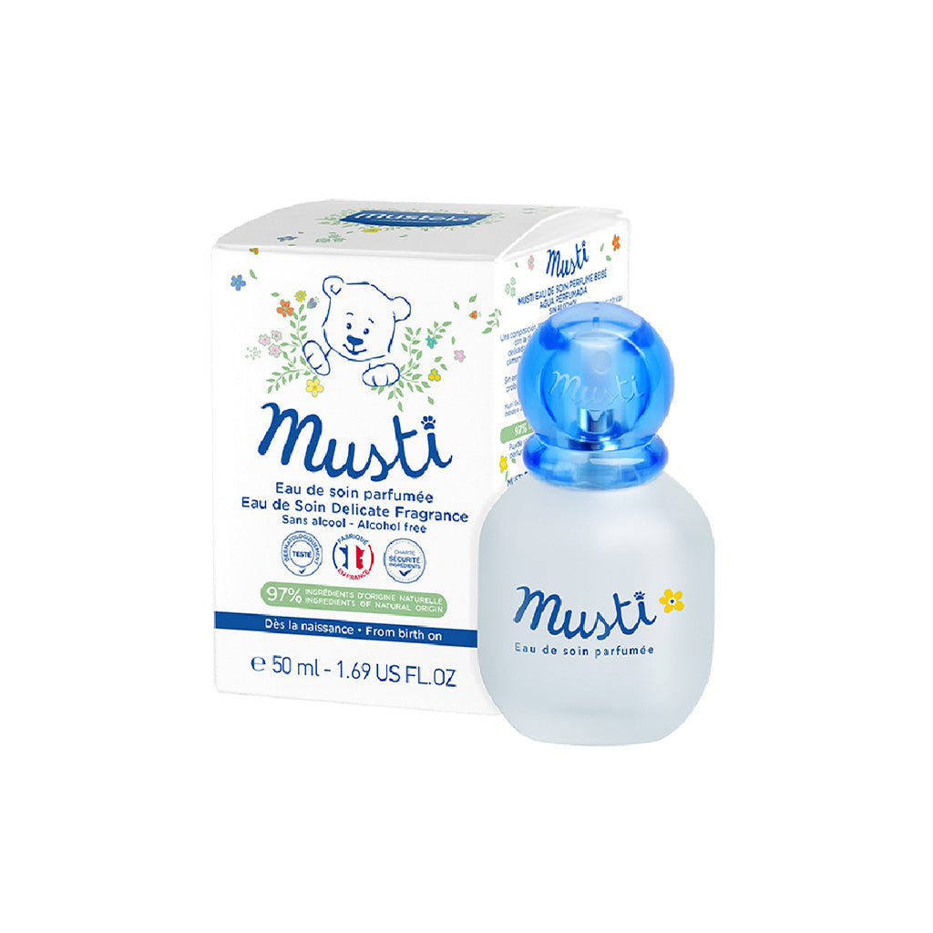 Eau de Soin Musti Fragrância Perfumada Mustela