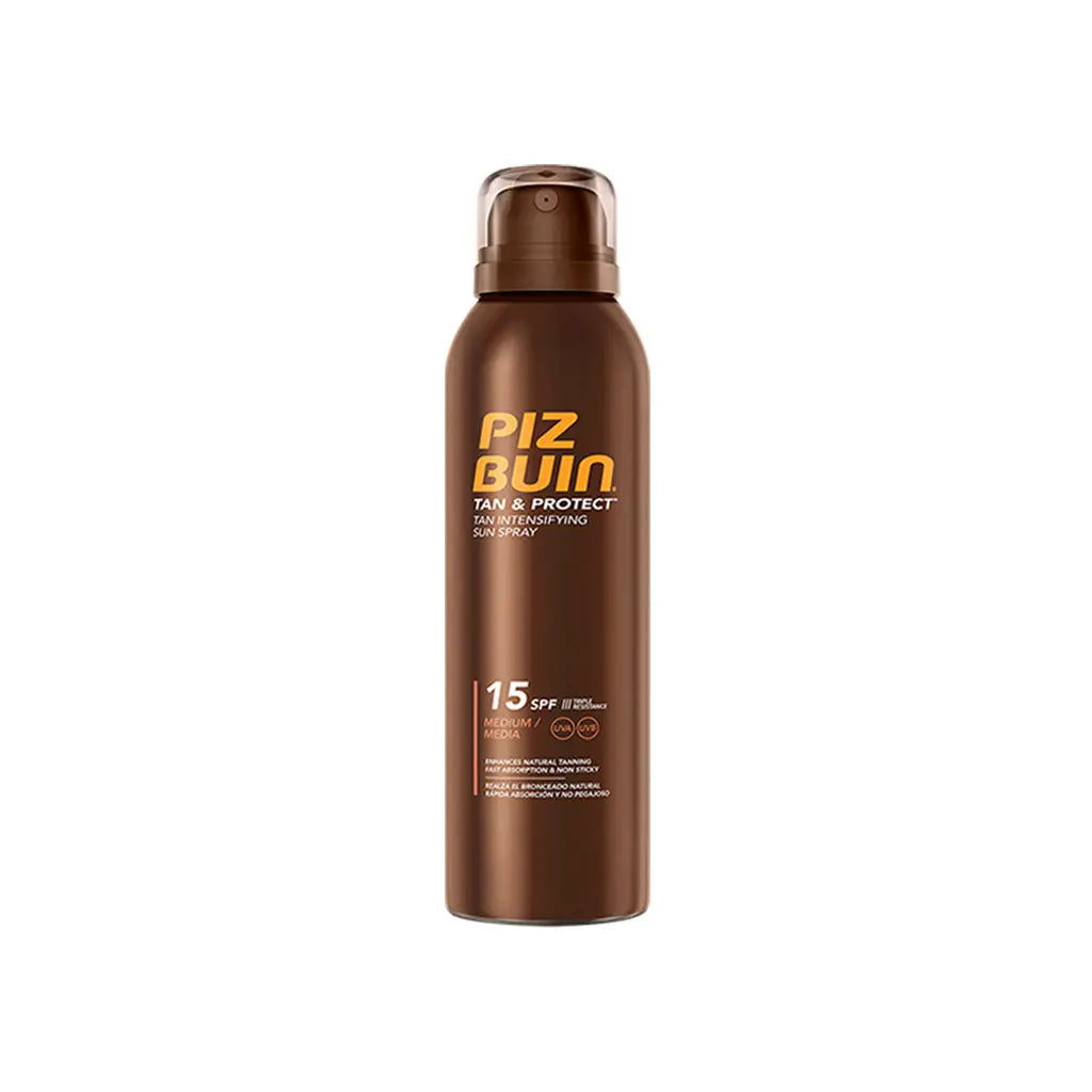Piz Buin Spray Solar Tan & Protect Intensificador de Bronzeado FPS15