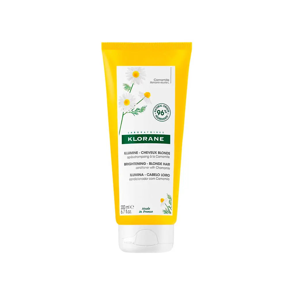 Klorane Condicionador Camomila Brilho Cabelo Loiro