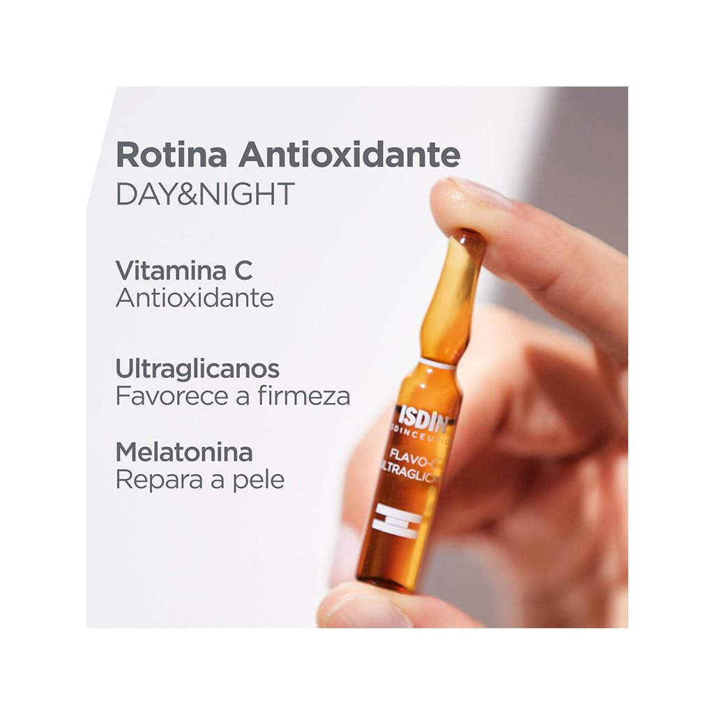 ISDINCEUTICS Flavo-C Melatonin & Ultraglican Sérum