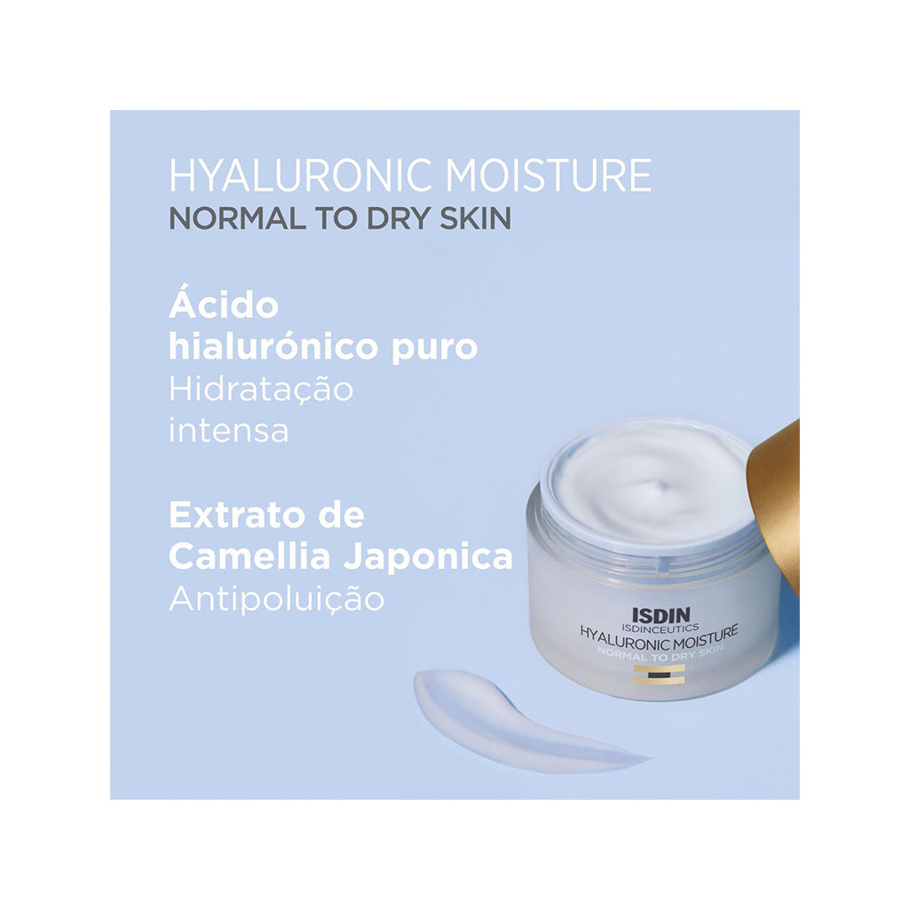 ISDINCEUTICS Hyaluronic Moisture Pele Normal a Seca Refil