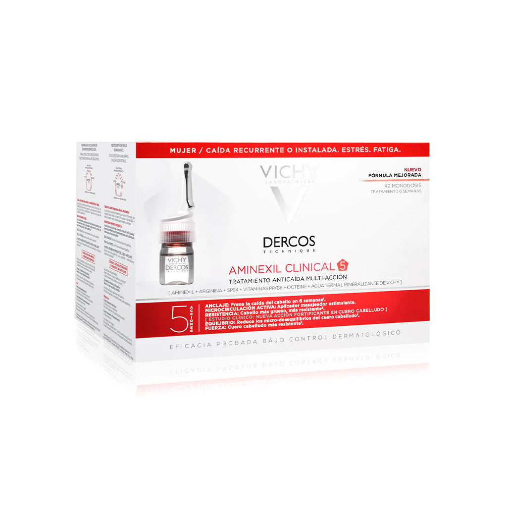 Dercos Aminexil 5 Clinical Antiqueda Mulher Dercos