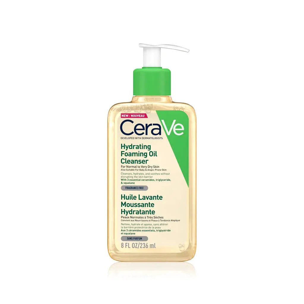 Cerave Óleo-Espuma de Limpeza Hidratante