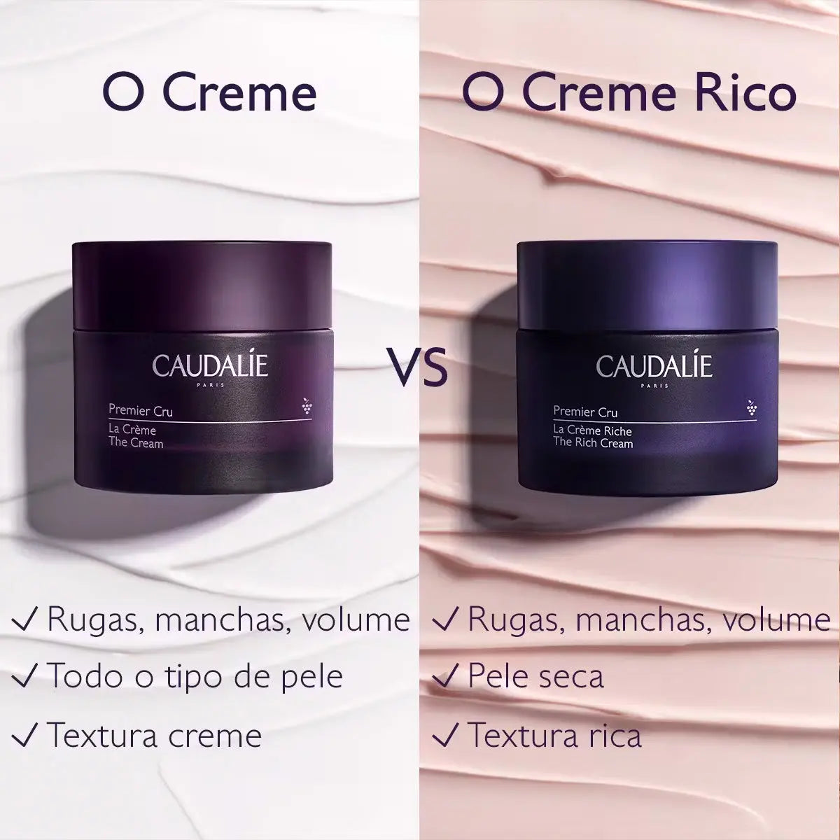 Caudalie Creme Rico Recarga Premier Cru