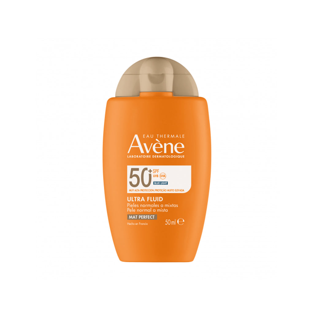 Avène Fluido Solar Mat Perfect com Cor SPF50+