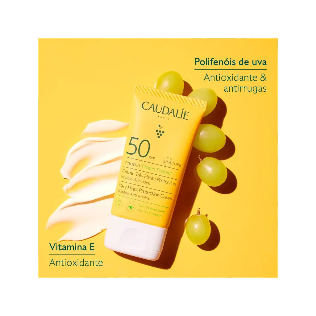 Caudalie Creme Rosto Vinosun FPS50
