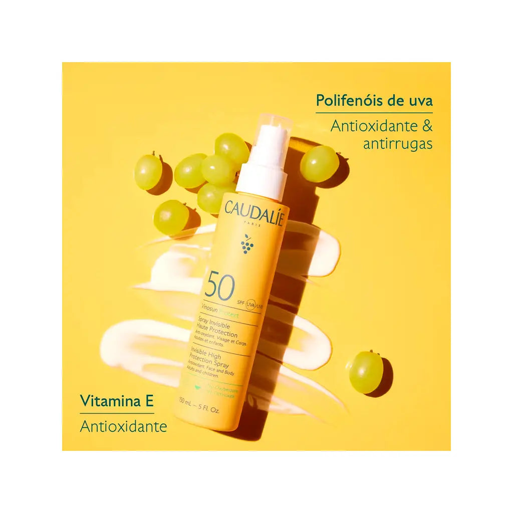 Caudalie Spray Invisível FPS50 Vinosun