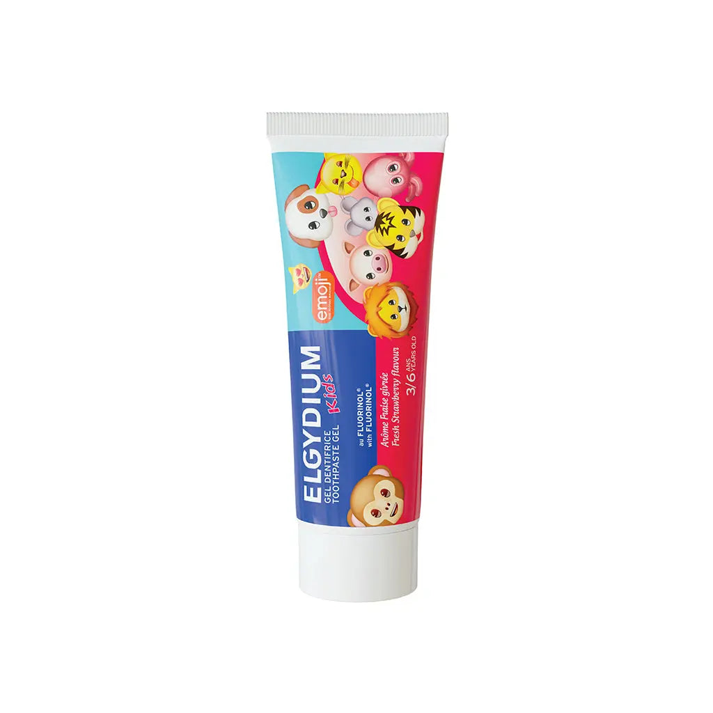 Elgydium Gel Dentífrico Criança Frescura de Morango Emoji