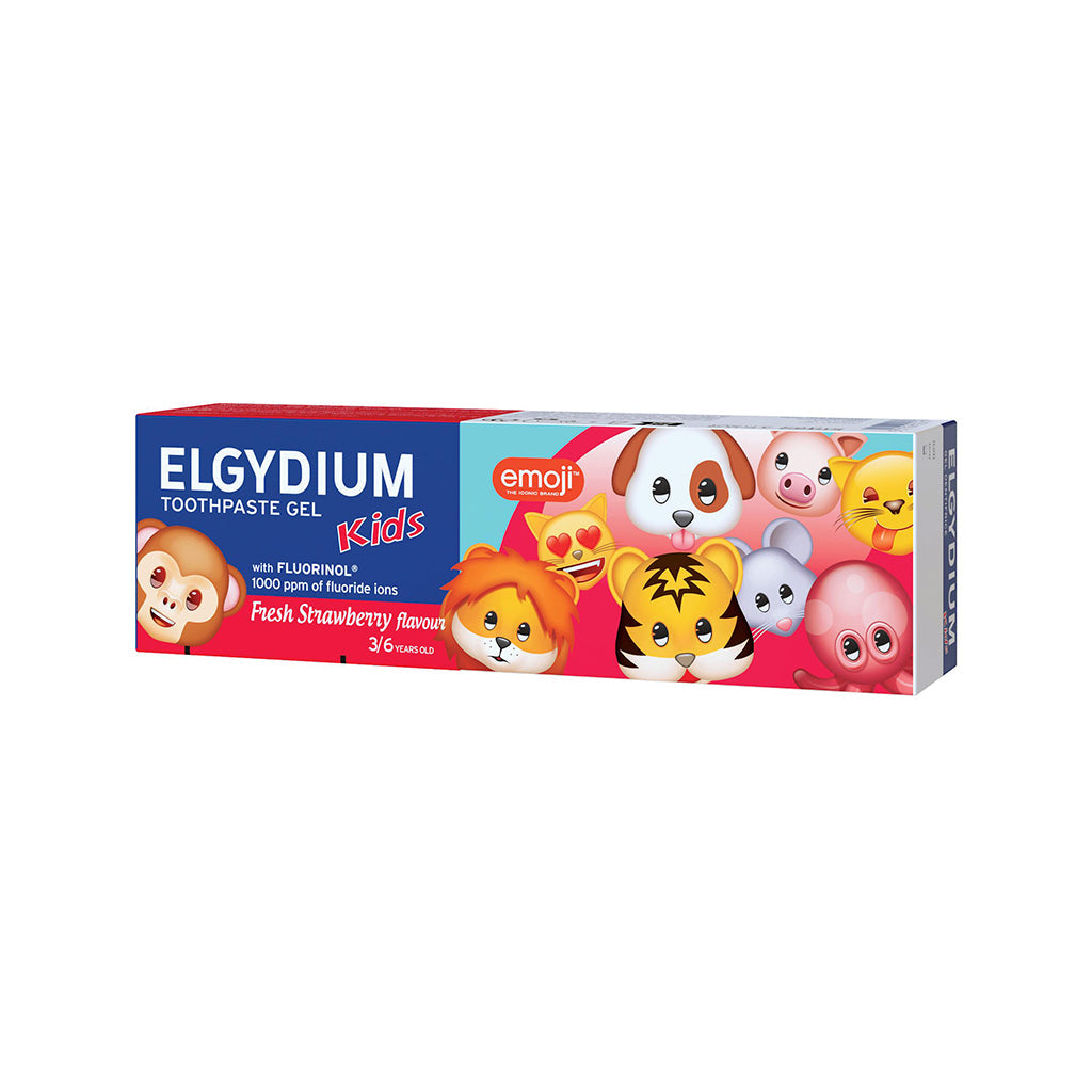 Elgydium Gel Dentífrico Criança Frescura de Morango Emoji