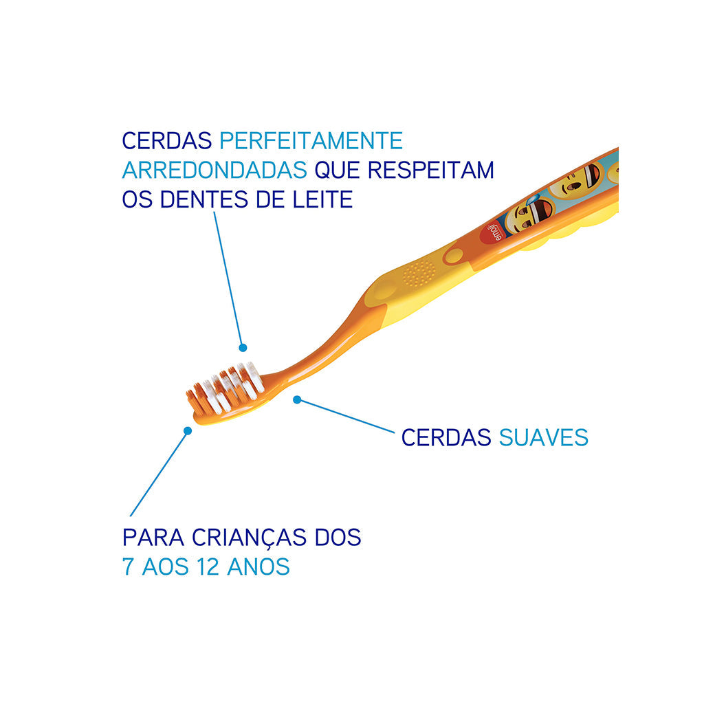 Elgydium Escova de Dentes Emoji Junior