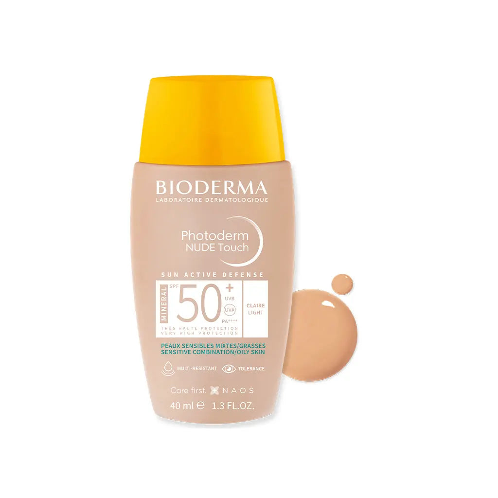 BIODERMA Photoderm Protetor Solar Nude Touch Claro SPF50+