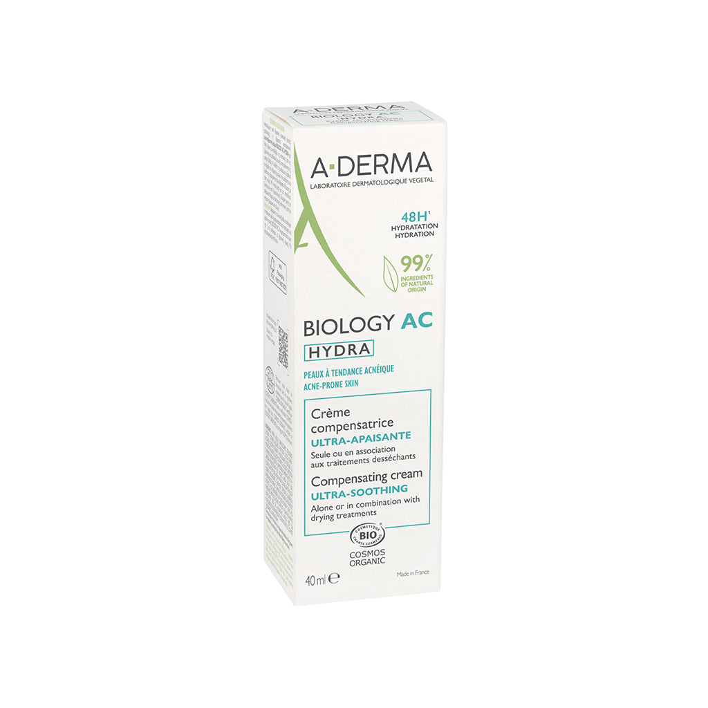A-DERMA Creme Rosto Biology AC Hydra Ultracalmante - Love my Pharma