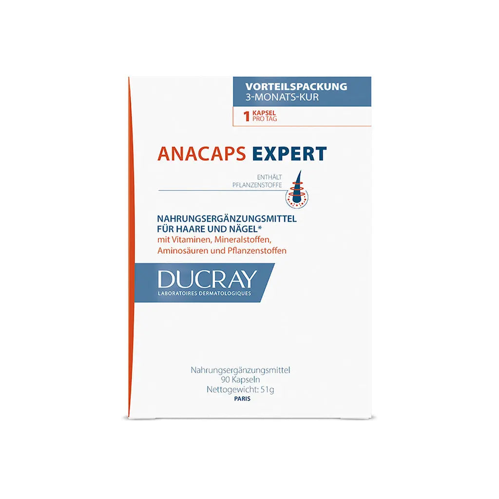 Ducray Cápsulas Anti Queda Cabelo Crónica Anacaps Expert