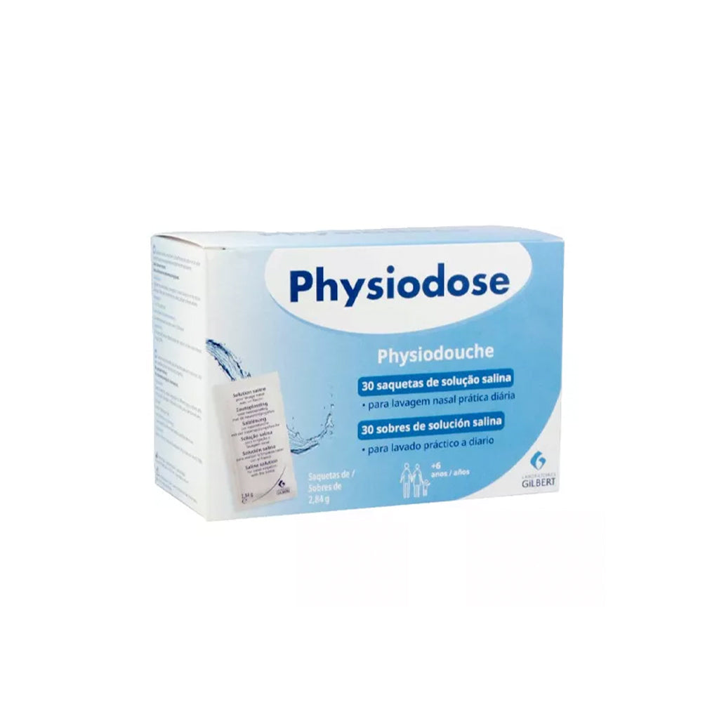 Physiodose Saquetas Solução Salina Physiodouche