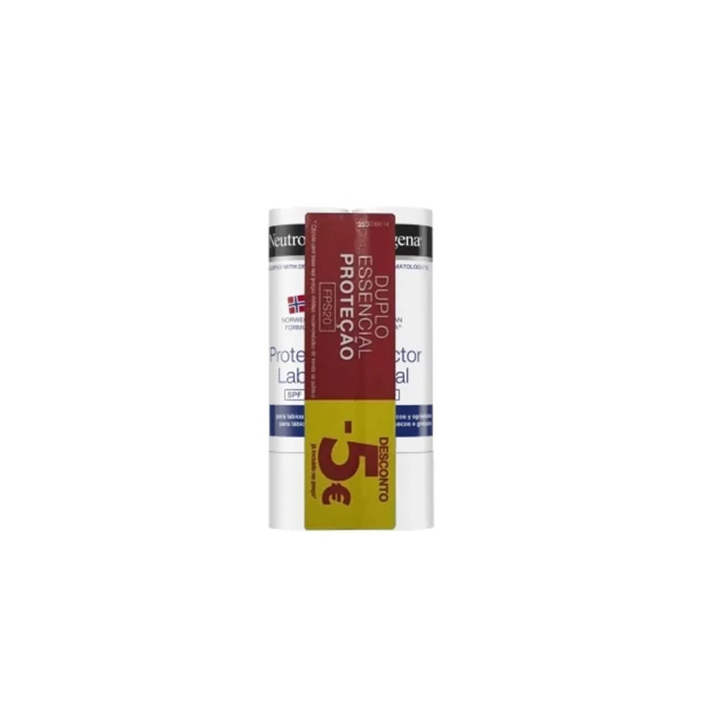 Neutrogena Stick Lábios SPF20 x2 com Desconto 5€