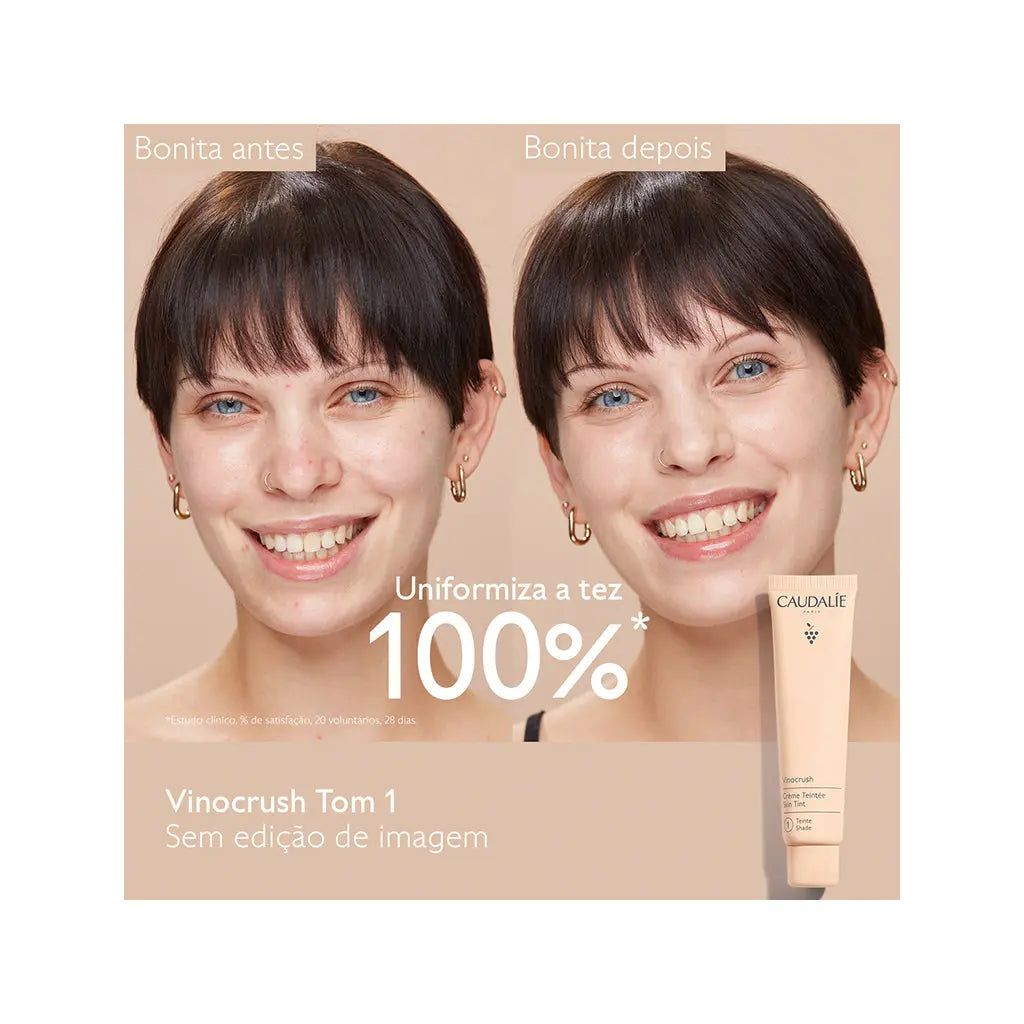 Caudalie Creme com Cor Vinocrush