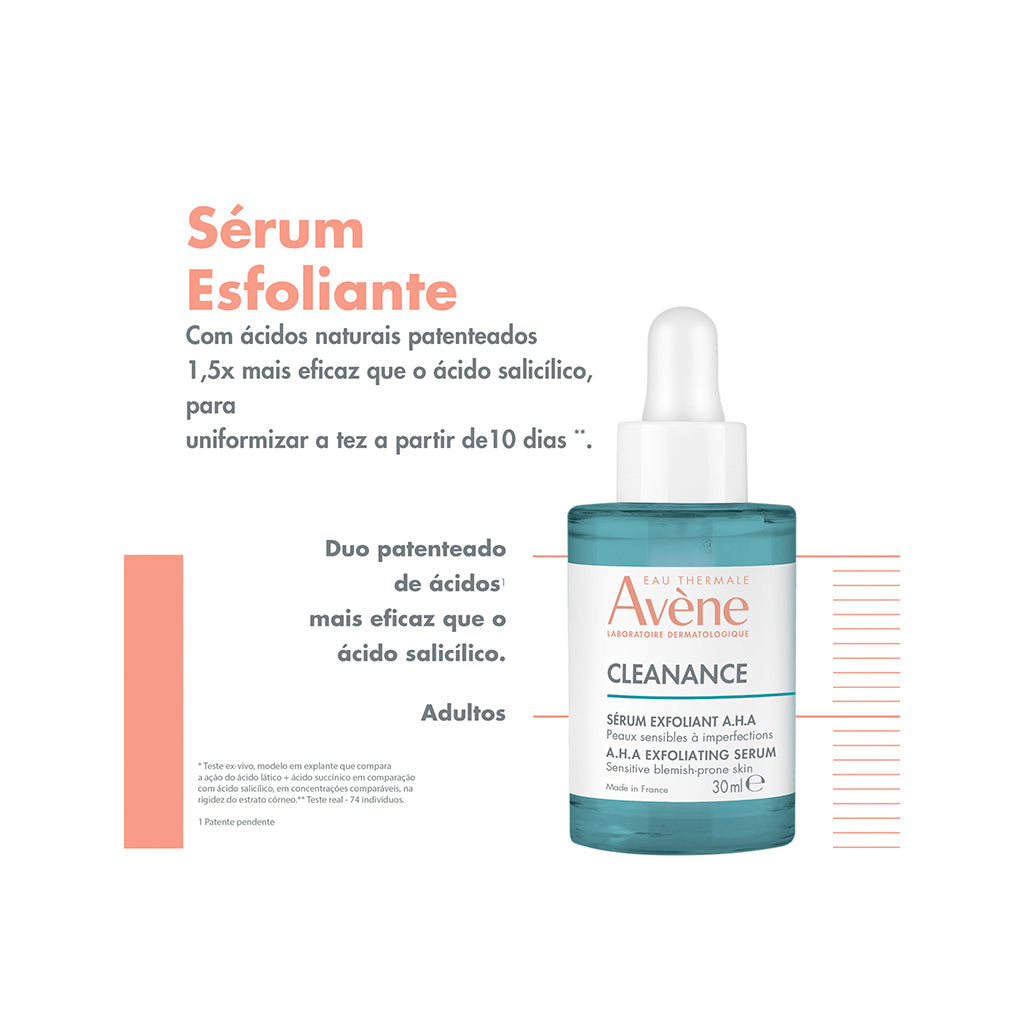 Avène Sérum Esfoliante Anti-Imperfeições Cleanance
