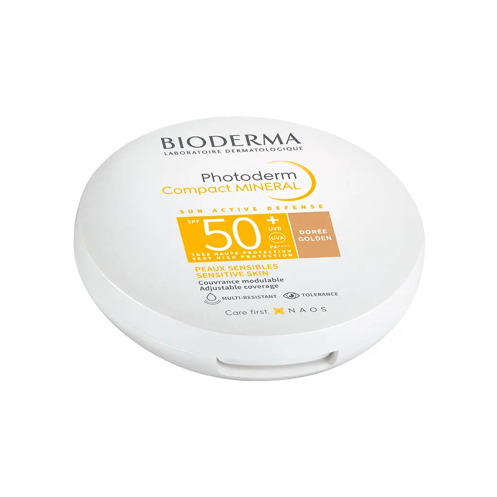 BIODERMA Photoderm Protetor Solar Compacto Mineral SPF50+ Dourado
