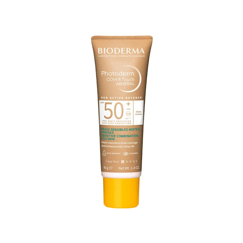 BIODERMA Photoderm Fluído Solar Mineral Cover Touch Cor Bronze SPF50+