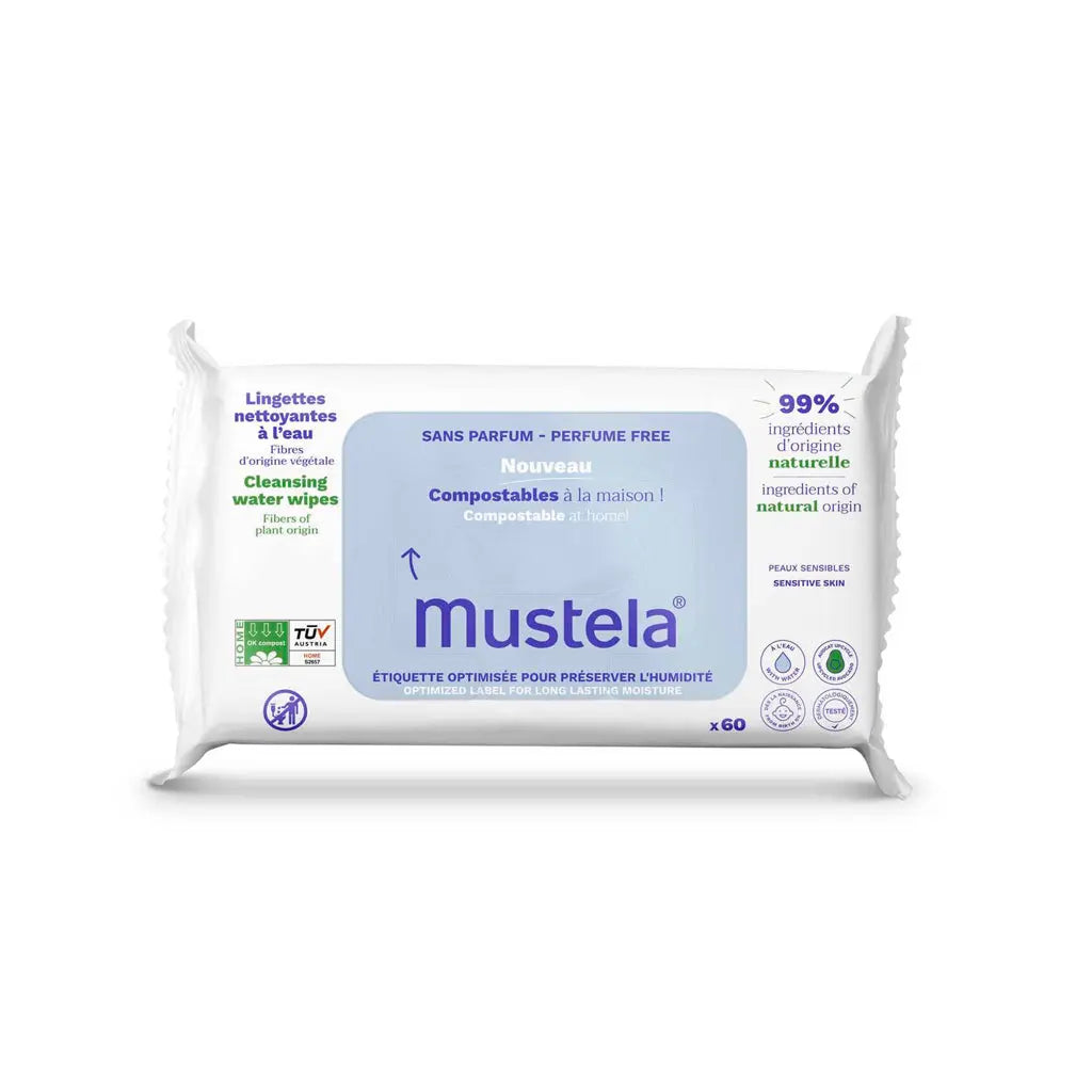 Mustela Toalhetes de Limpeza s/ Perfume