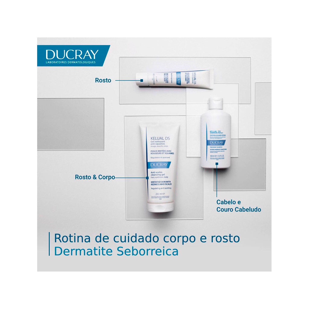 Ducray Kelual DS Gel Limpeza Anti-Escamas