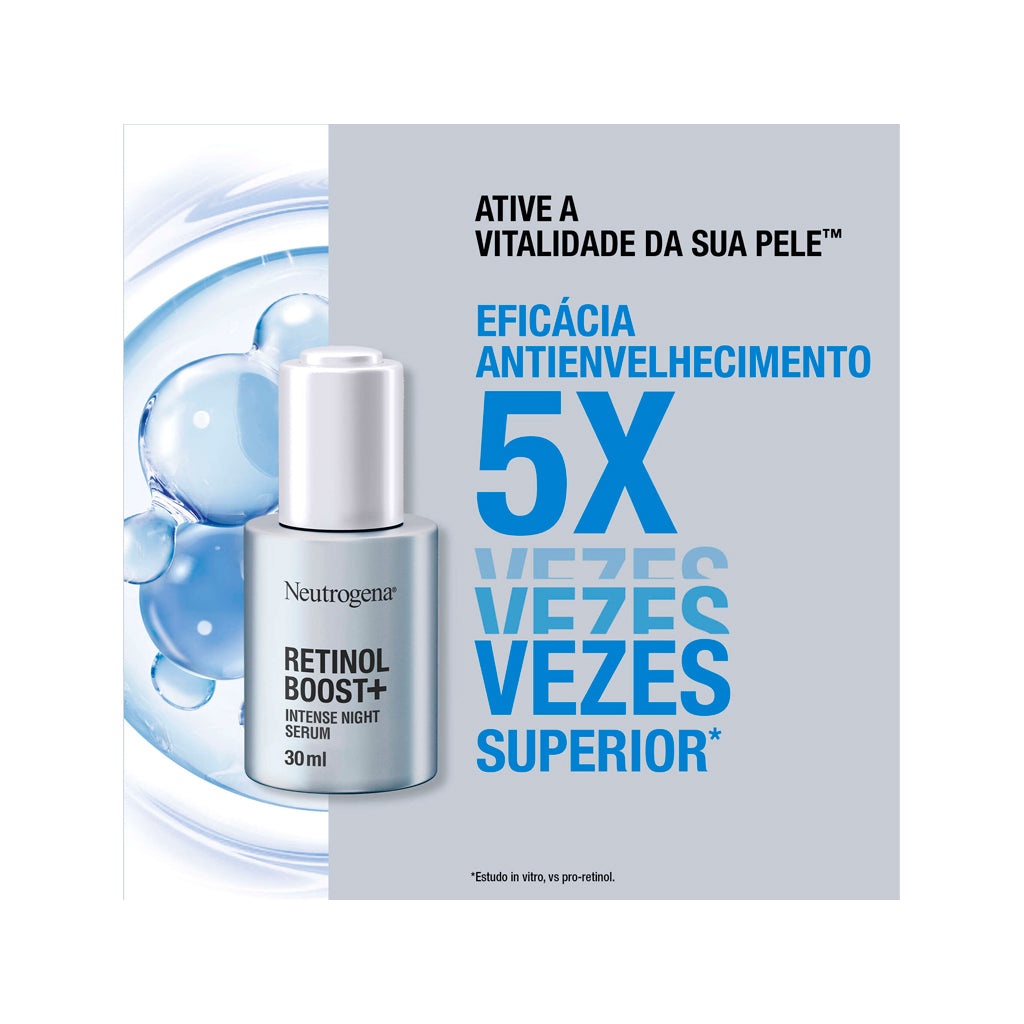Neutrogena Retinol Boost+ Serum Intensivo de Noite - Love my Pharma