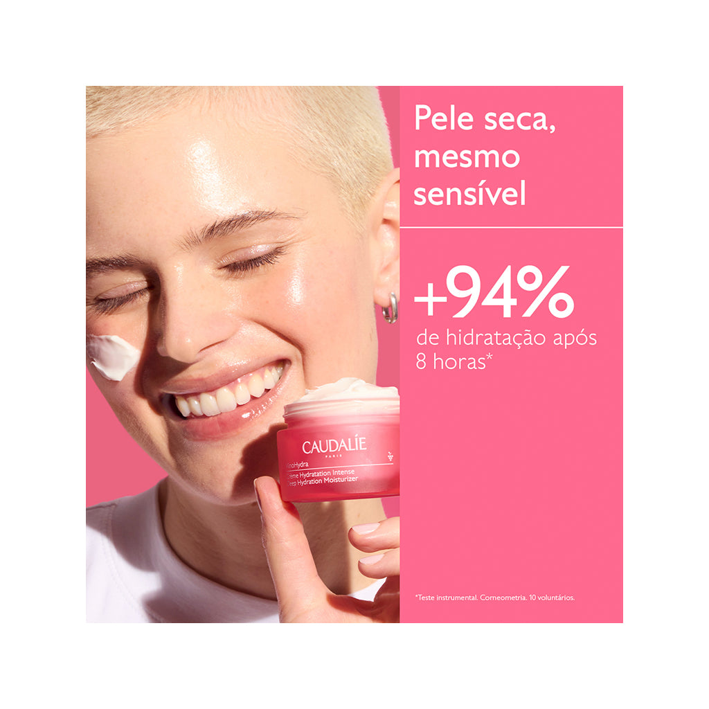 Caudalie VinoHydra Creme Hidratação Intensa Frasco