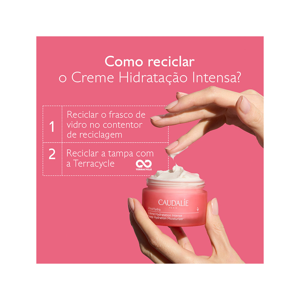 Caudalie VinoHydra Creme Hidratação Intensa Frasco