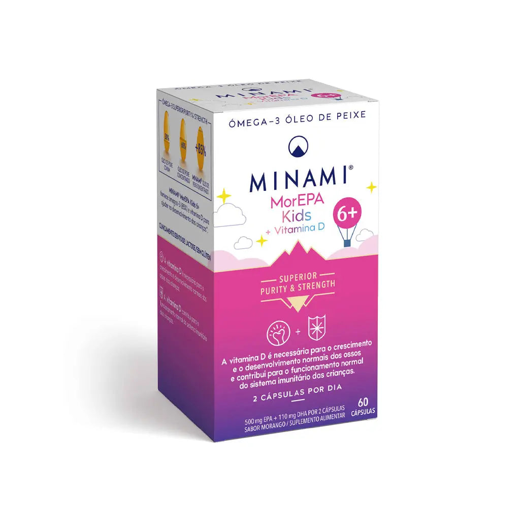 Minami MorEPA Kids + Vitimina D