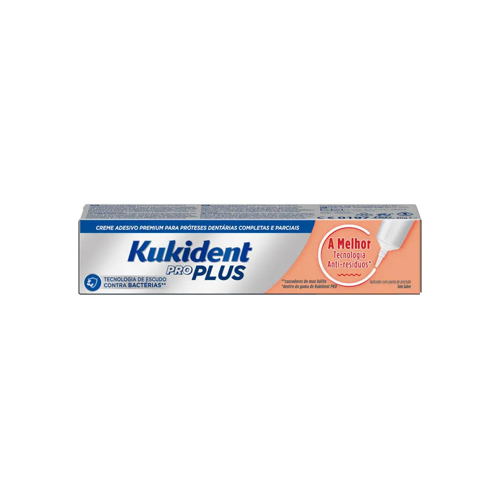 Kukident Creme Adesivo S/Sabor Barreira Anticomida