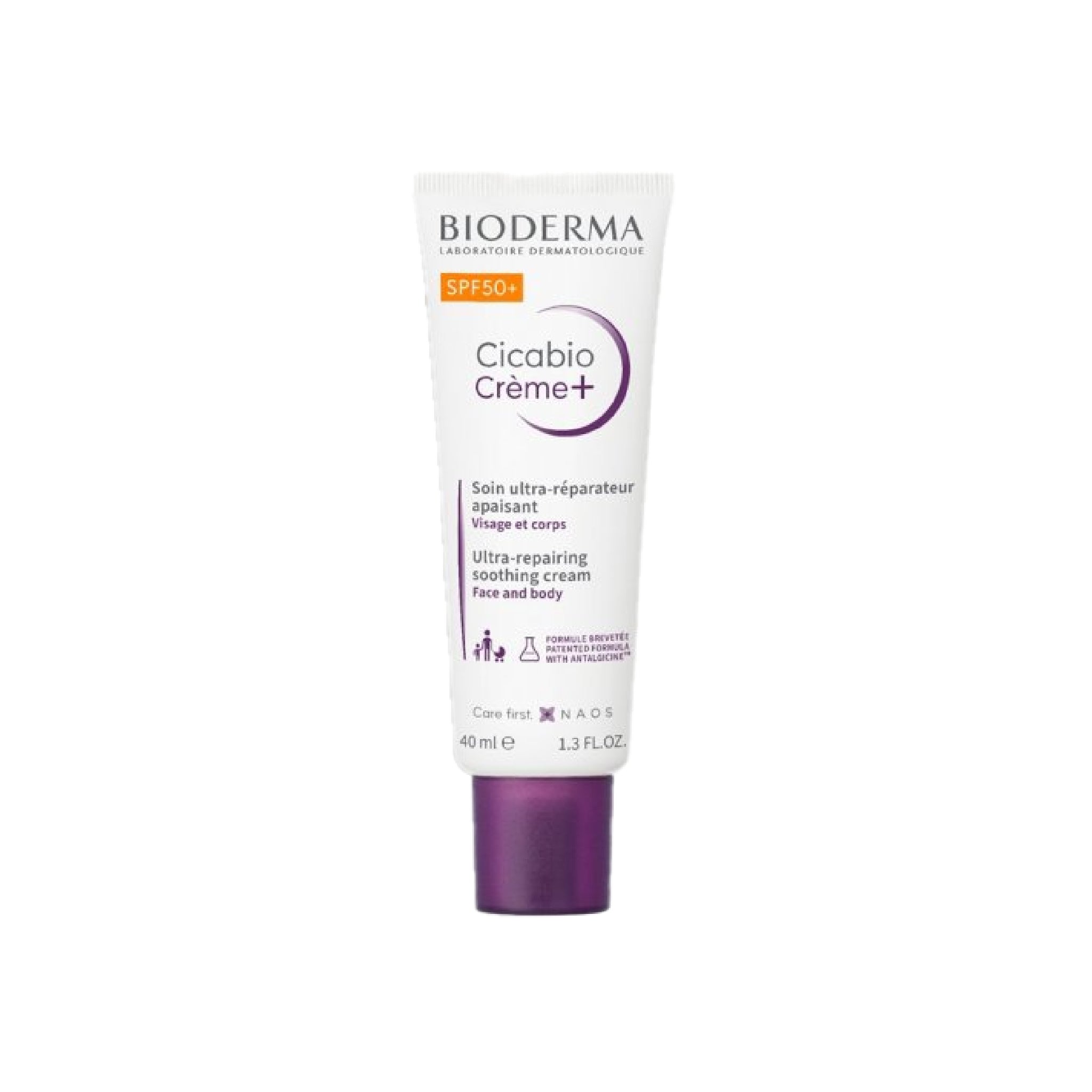 BIODERMA Creme Reparador e Apaziguante Cicabio SPF50+