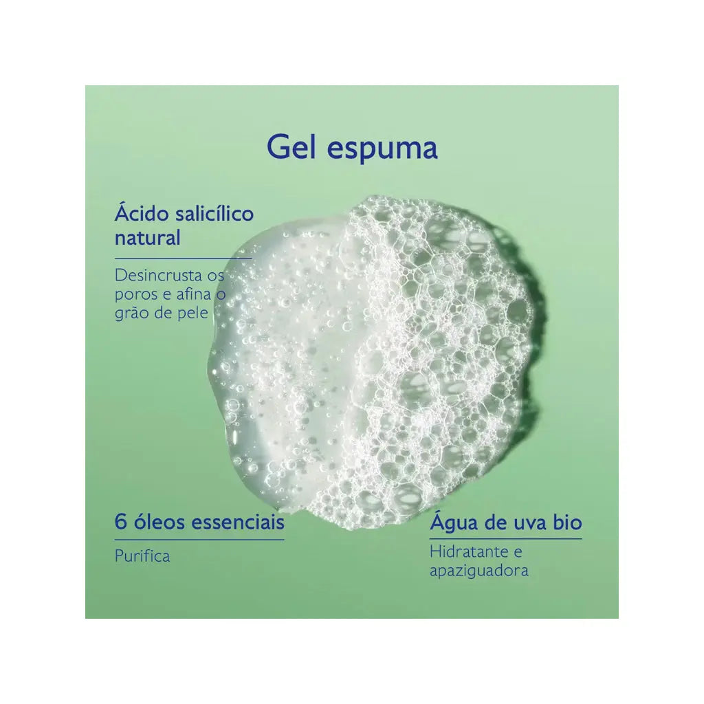 Caudalie Gel Limpeza Purificante com Acido Salicílico Vinopure