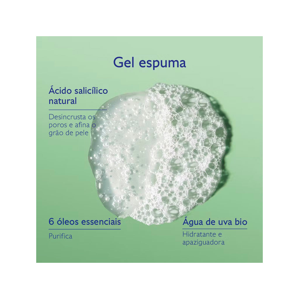 Caudalie Gel Limpeza Purificante com Acido Salicílico Vinopure