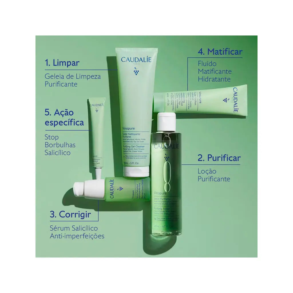 Geleia de Limpeza Purificante Vinopure Caudalie