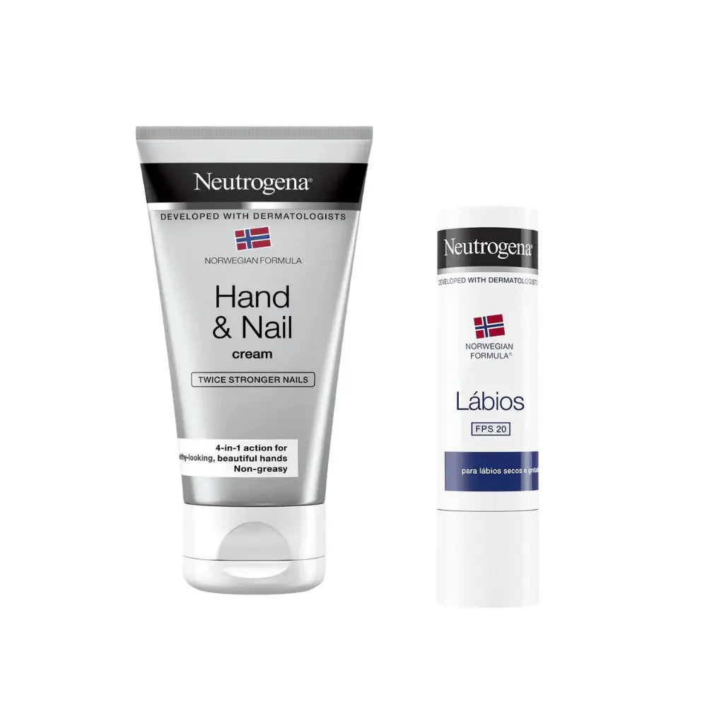 Neutrogena Creme Mãos e Unhas + Stick Labial