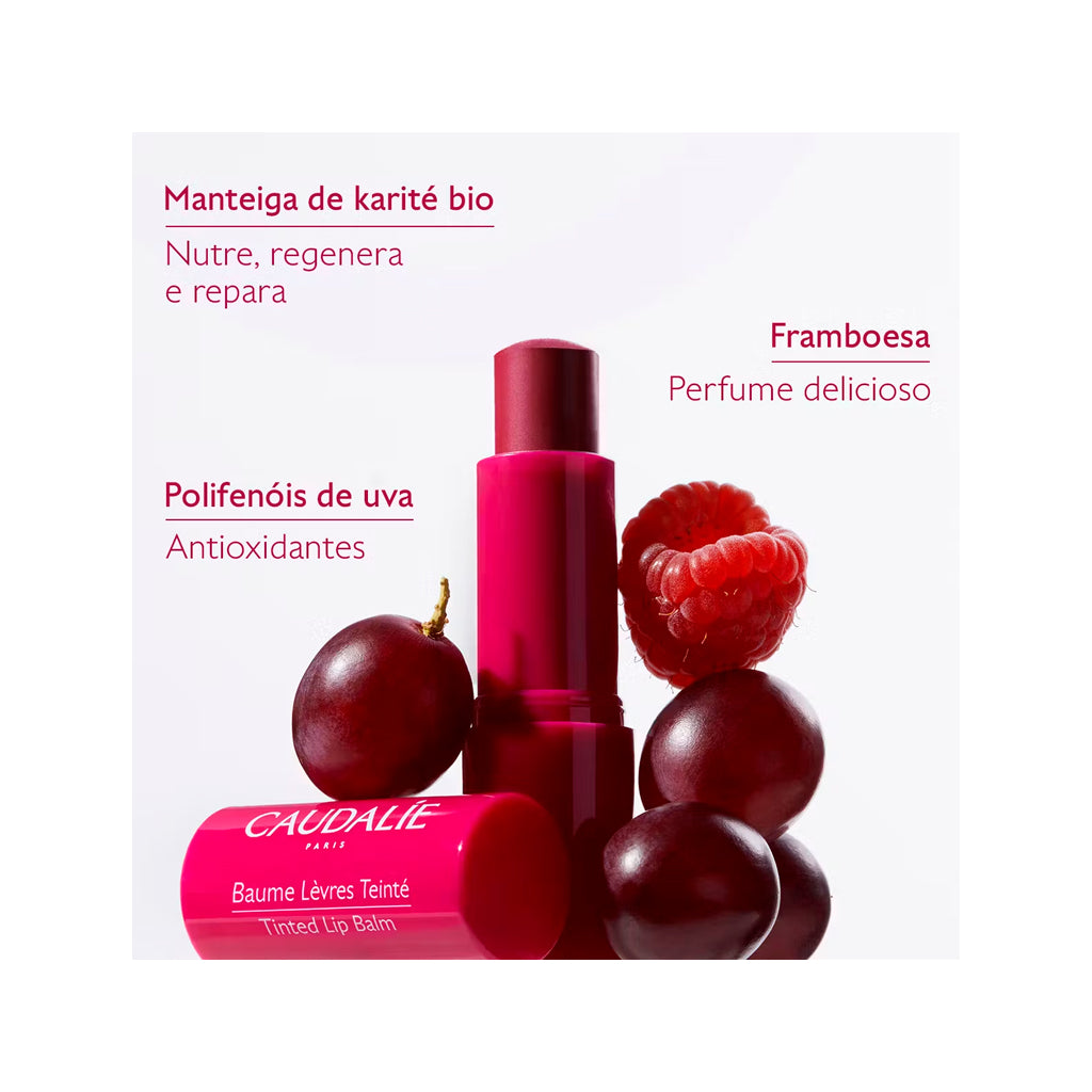 Caudalie Vinotherapist Bálsamo de Lábios com Cor