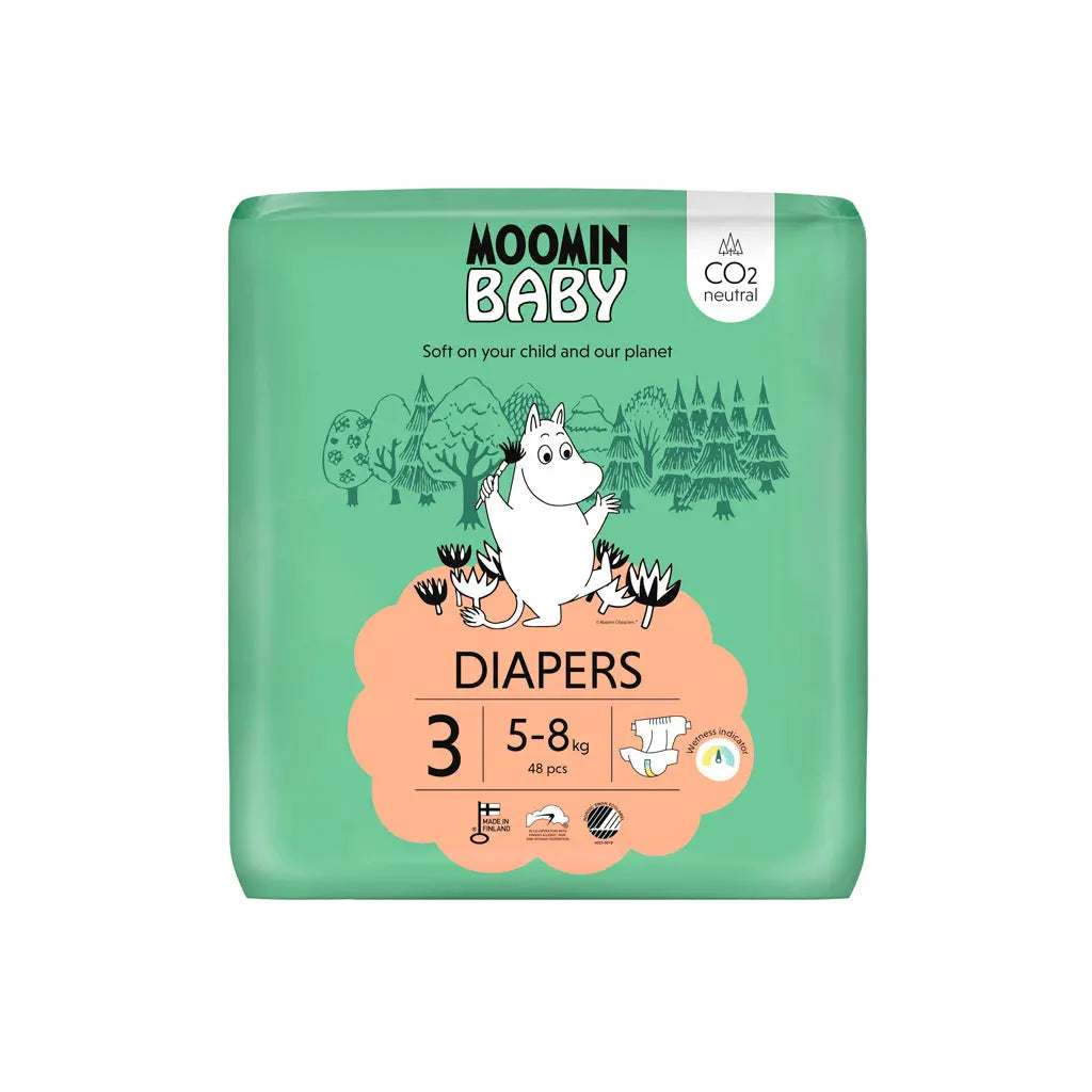 Muumi Fraldas Baby Diapers 5-8kg - Tamanho 3