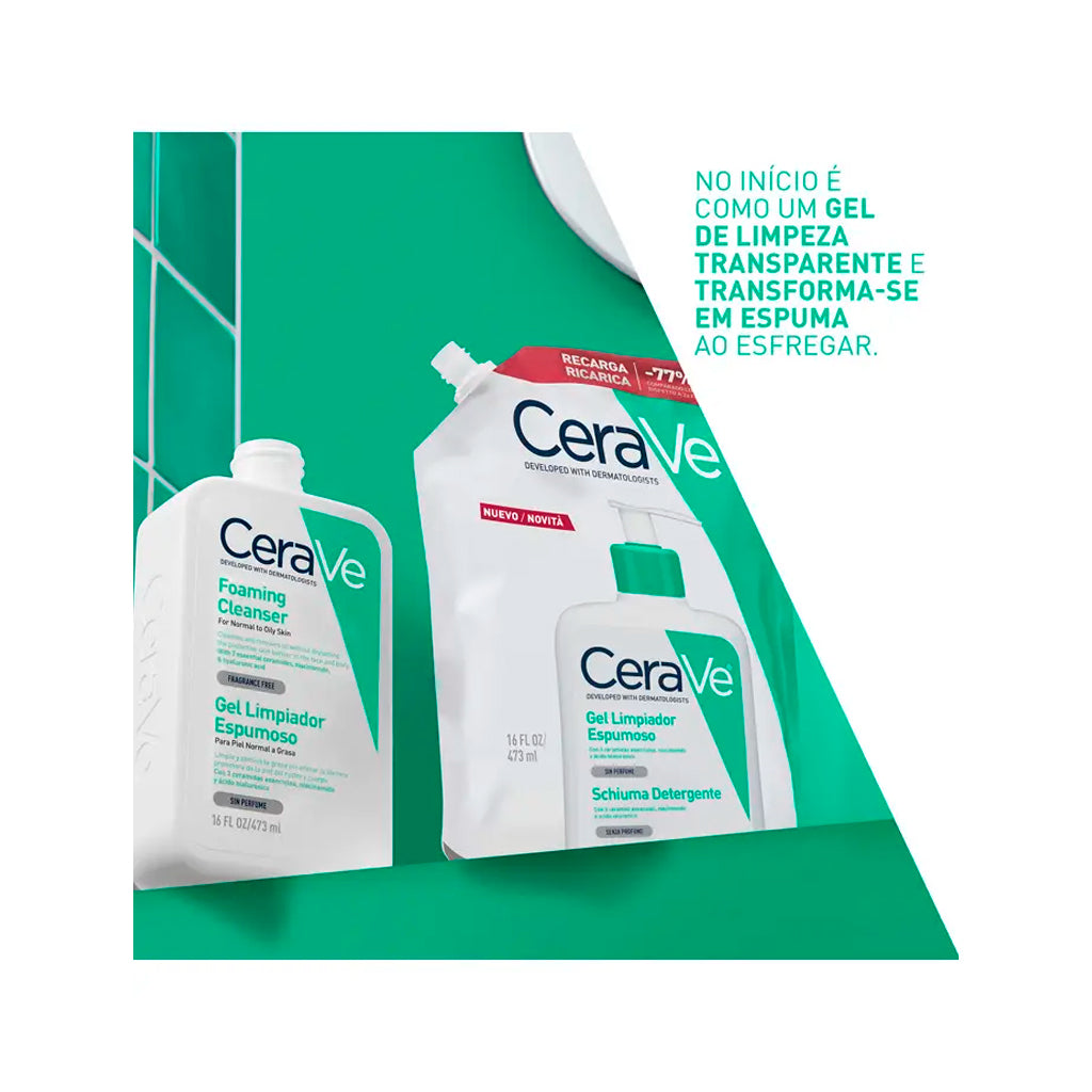 Cerave Gel-Espuma Limpeza Refill