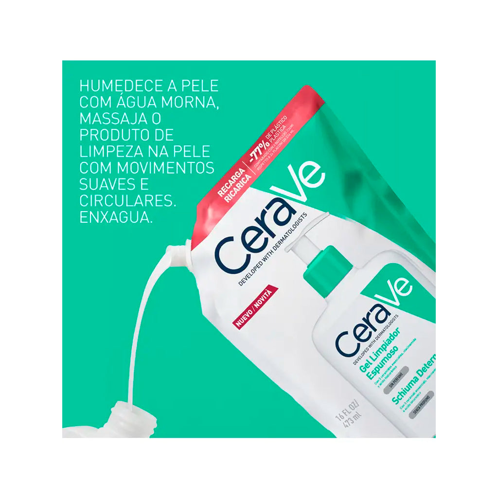 Cerave Gel-Espuma Limpeza Refill