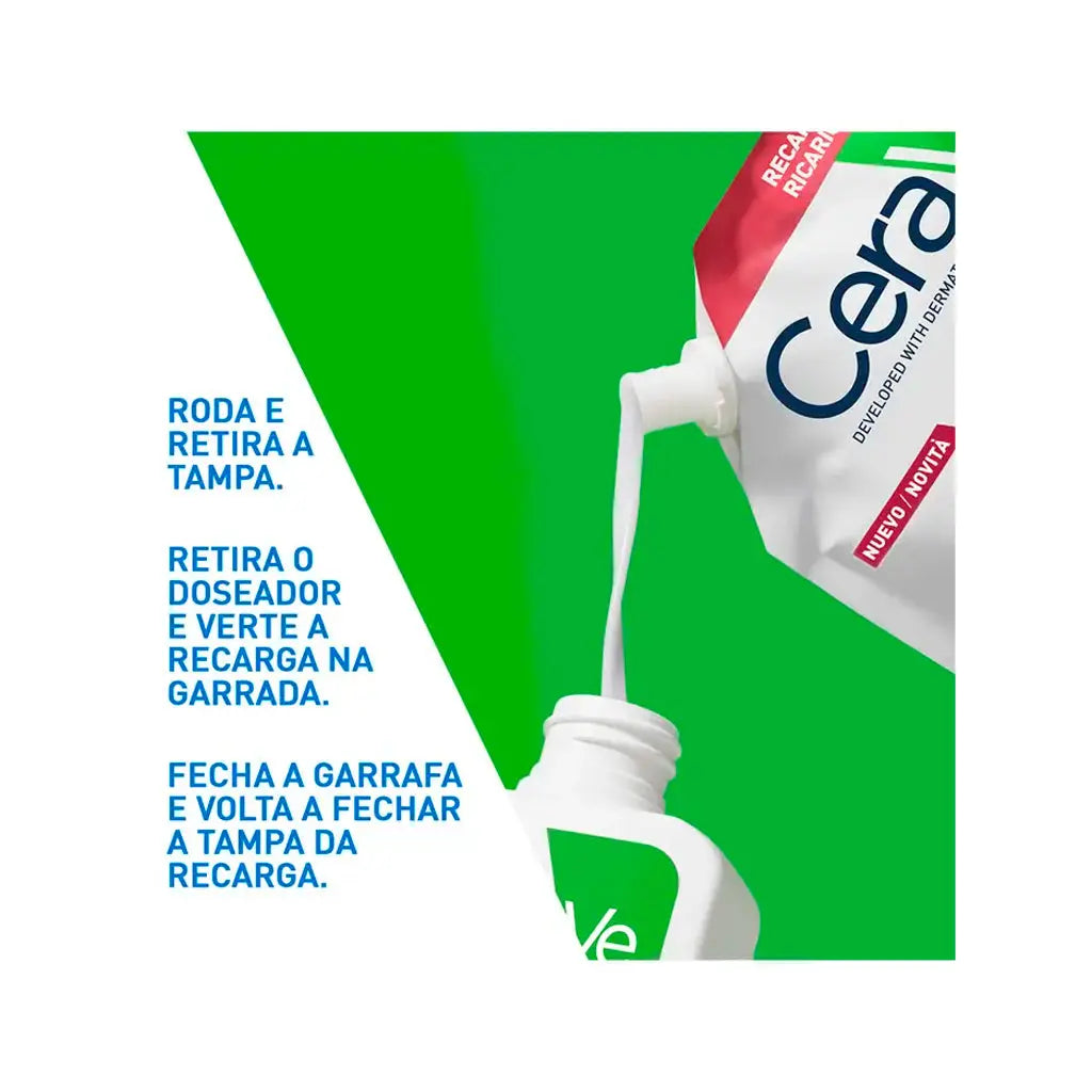 Cerave Creme Limpeza Hidratante Refill