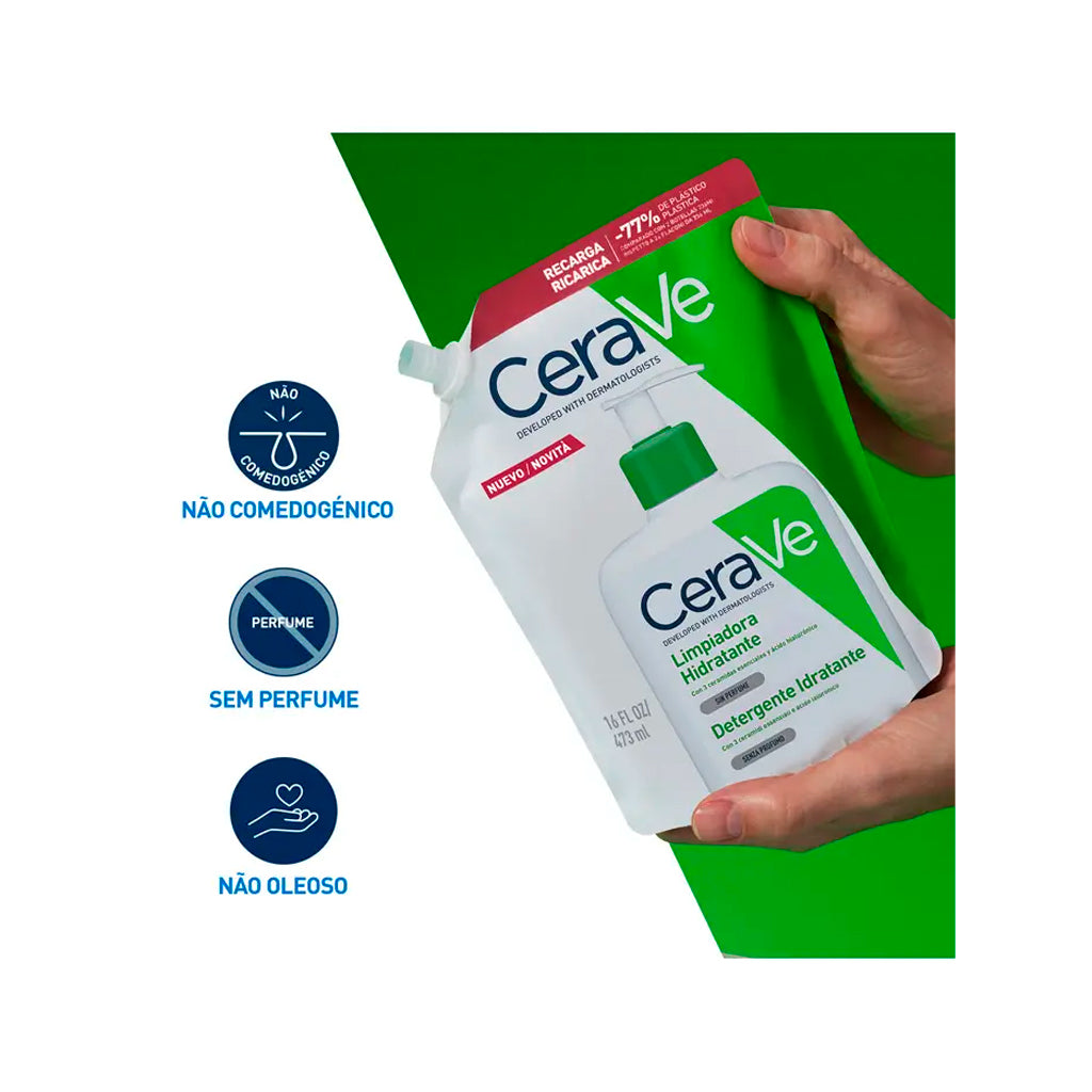 Cerave Creme Limpeza Hidratante Refill - Love my Pharma