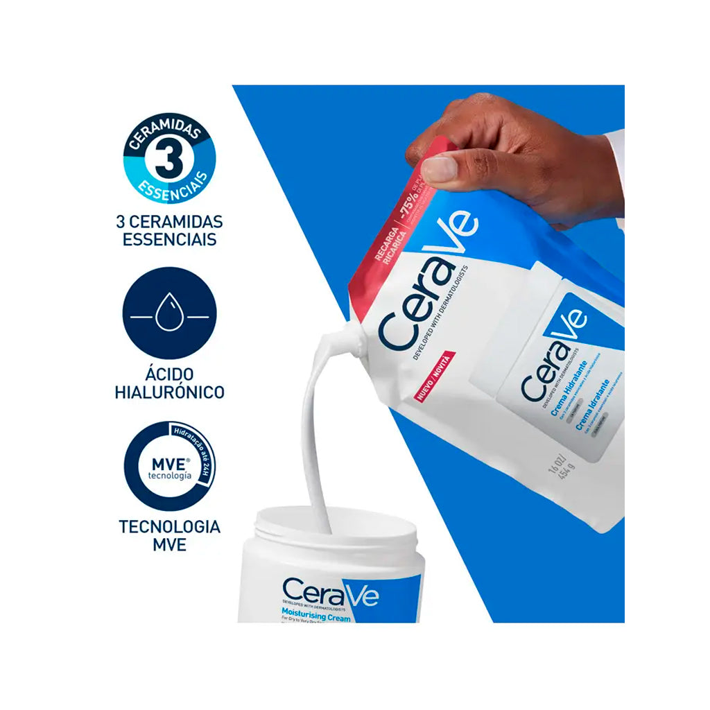 Cerave Creme Hidratante Refill - Love my Pharma