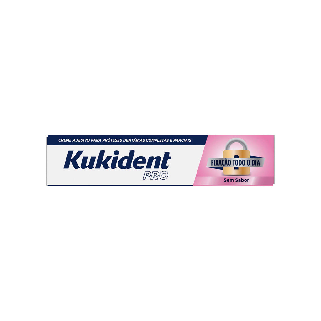 Kukident Pro Fix Todo Dia Creme Adesivo S/ Sabor