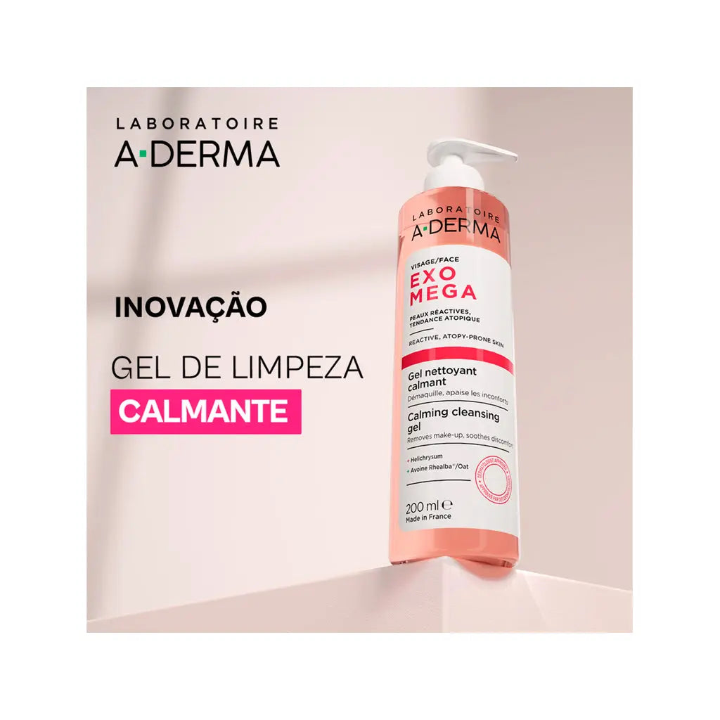 Exomega Gel Limpeza Calmante