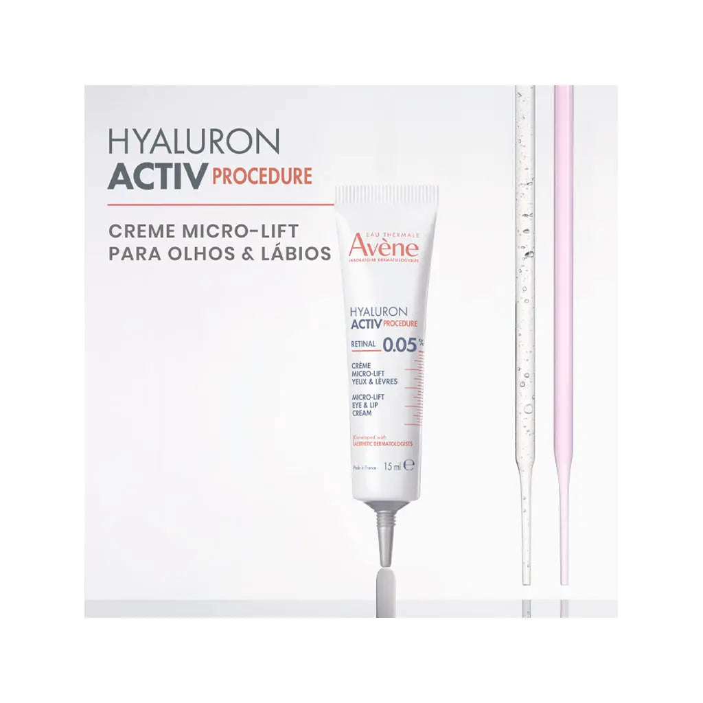 Avène Hyaluron Active Procedure Creme Olhos/ Lábios