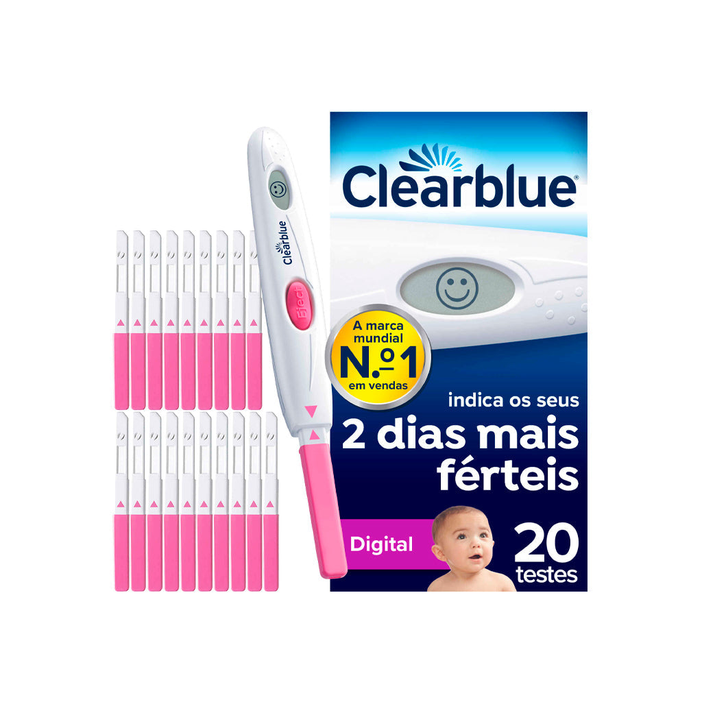 Teste de Ovulação Digital Clearblue