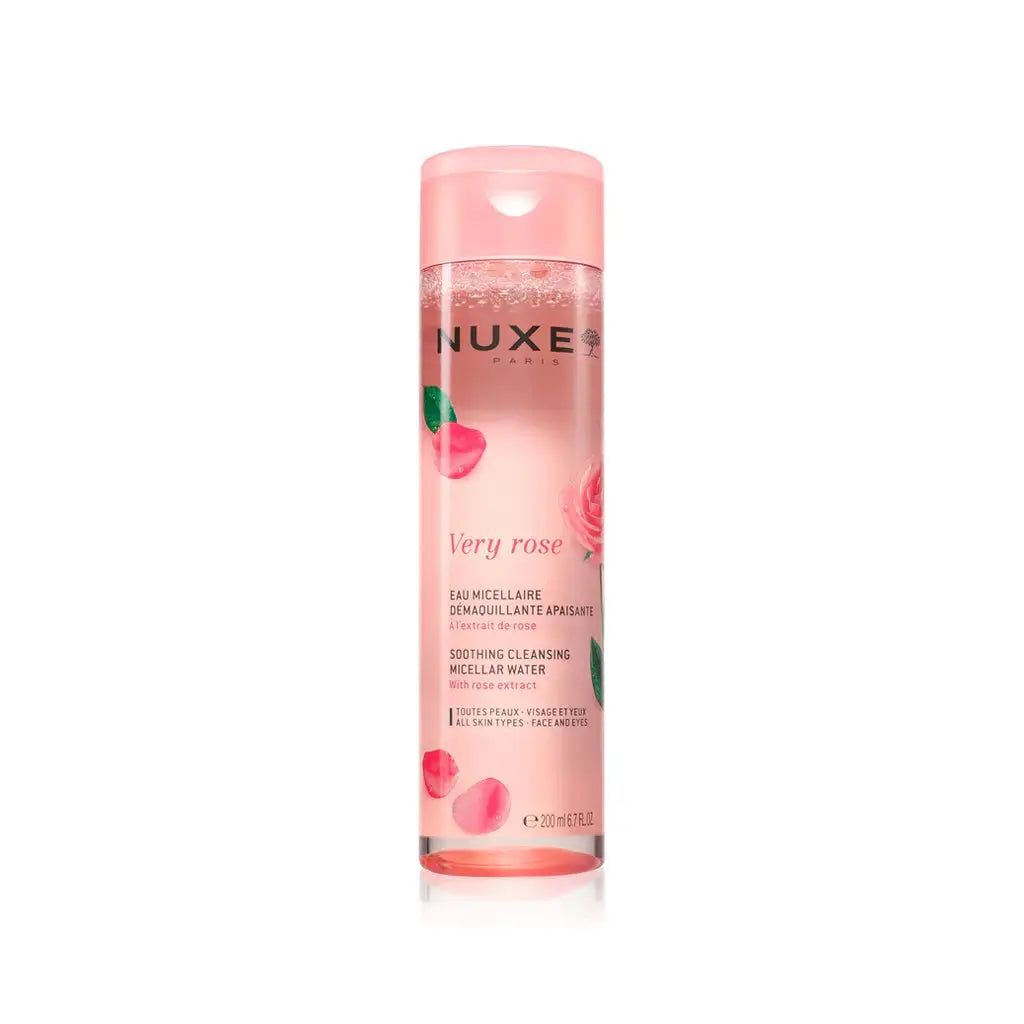 Very Rose Água Micelar Desmaquilhante Calmante Nuxe