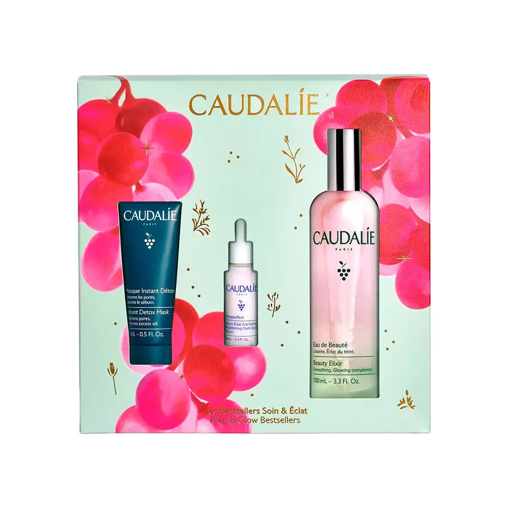 Caudalie Trio Bestsellers Cuidado e Luminosidade